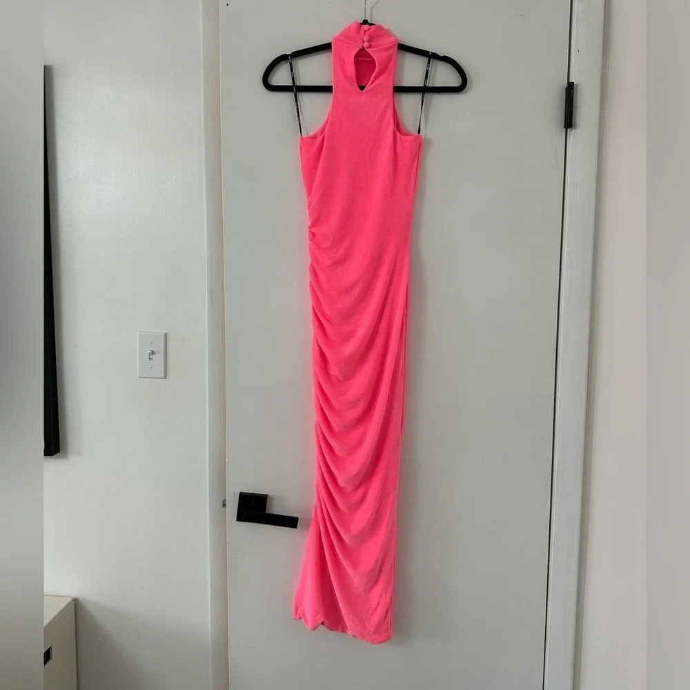 SER.O.YA Delta Dress Size XS NWT - Neon Pink - Picture 6 of 7